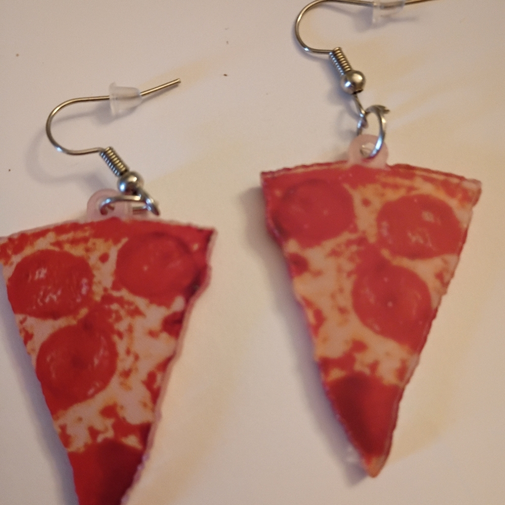 Pizza Slice Earrings